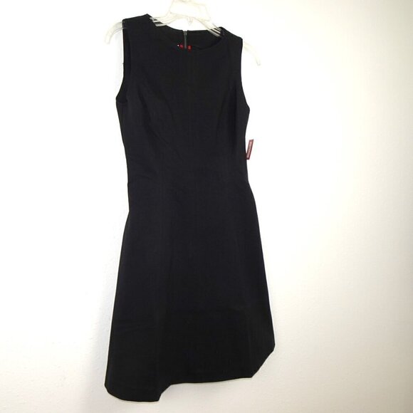 Spanx Perfect Fit & Flare Dress Women's Size S Black Stretch - Picture 5 of 11